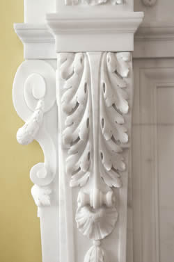 Antique Fireplace Detail