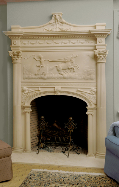 phaeton fireplace surround