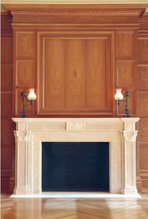 Chiampi Marble Fireplace