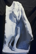 marble sculpture of two figures