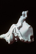 marble sculpture of figure with dress 2