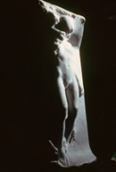 marble sculpture of figure emerging 2