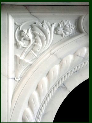 fireplace detail